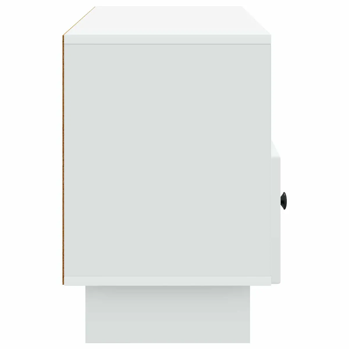 TV Cabinet with Drawer Modern Storage Unit 102cm White