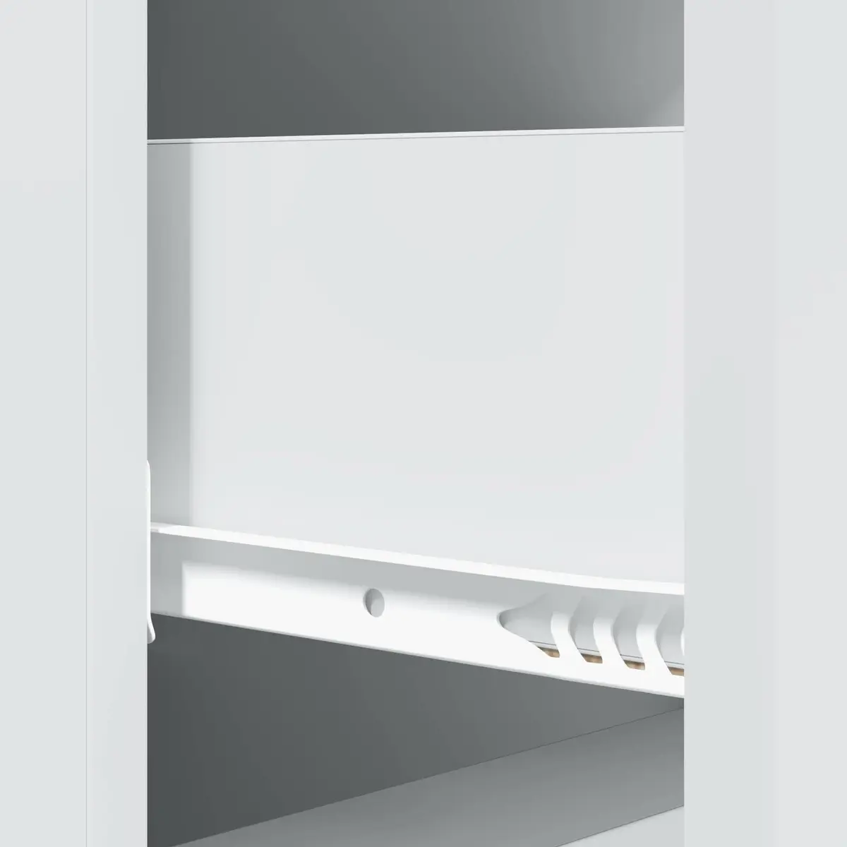 Drawer Storage Cabinet White 33 x 34.5 x 90 cm Engineered Wood