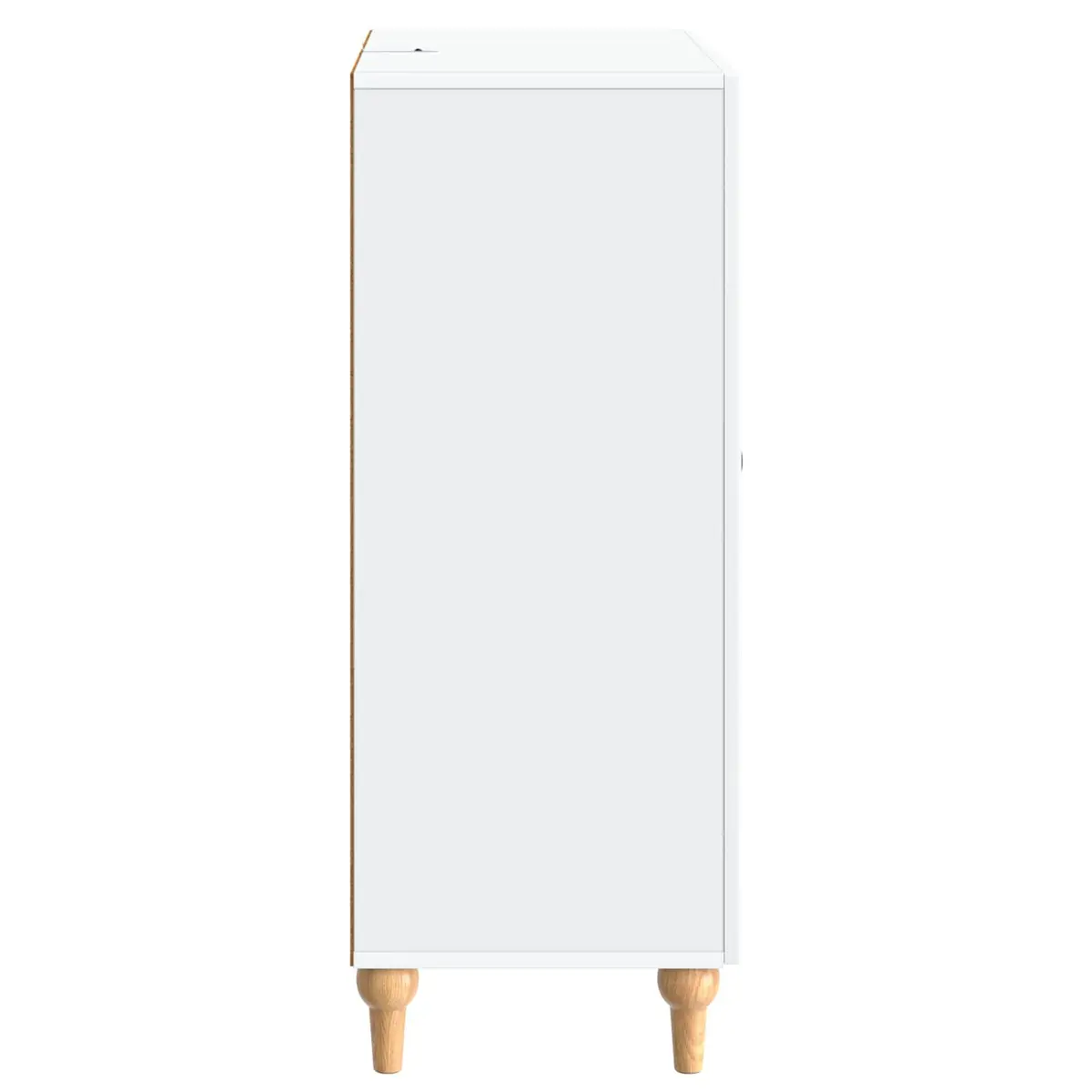 White Sideboard Storage Cabinet 66 x 34.5 x 90 cm Lounge Dining Room Furniture