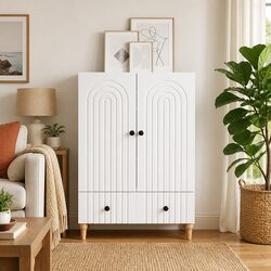 Stylish White Sideboard: Practical and Affordable