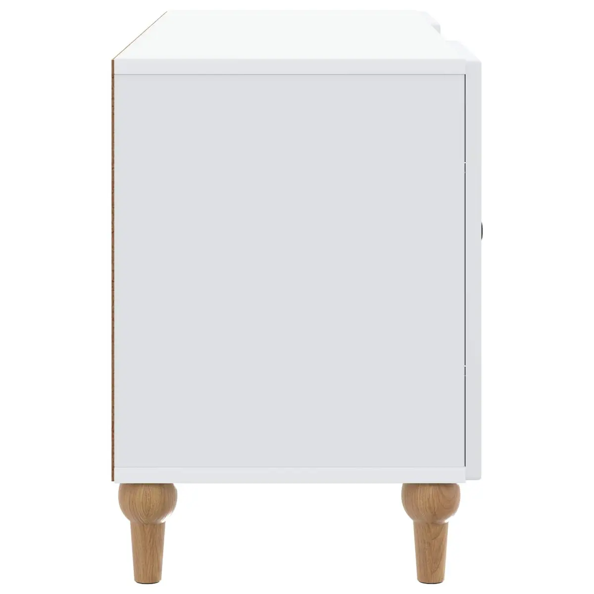 White Media Unit 102x34.5x50cm with Easy Access
