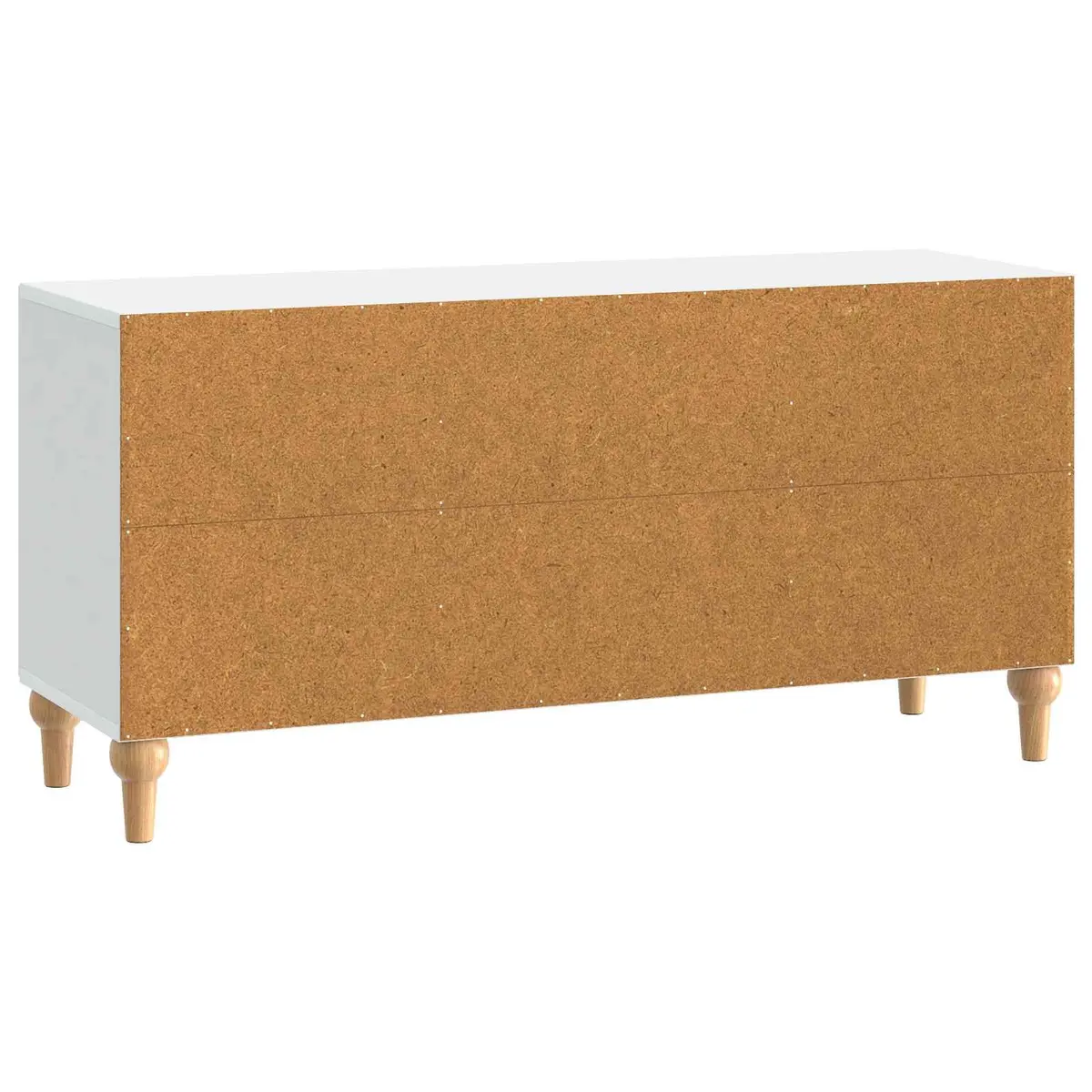 White Media Unit 102x34.5x50cm with Easy Access
