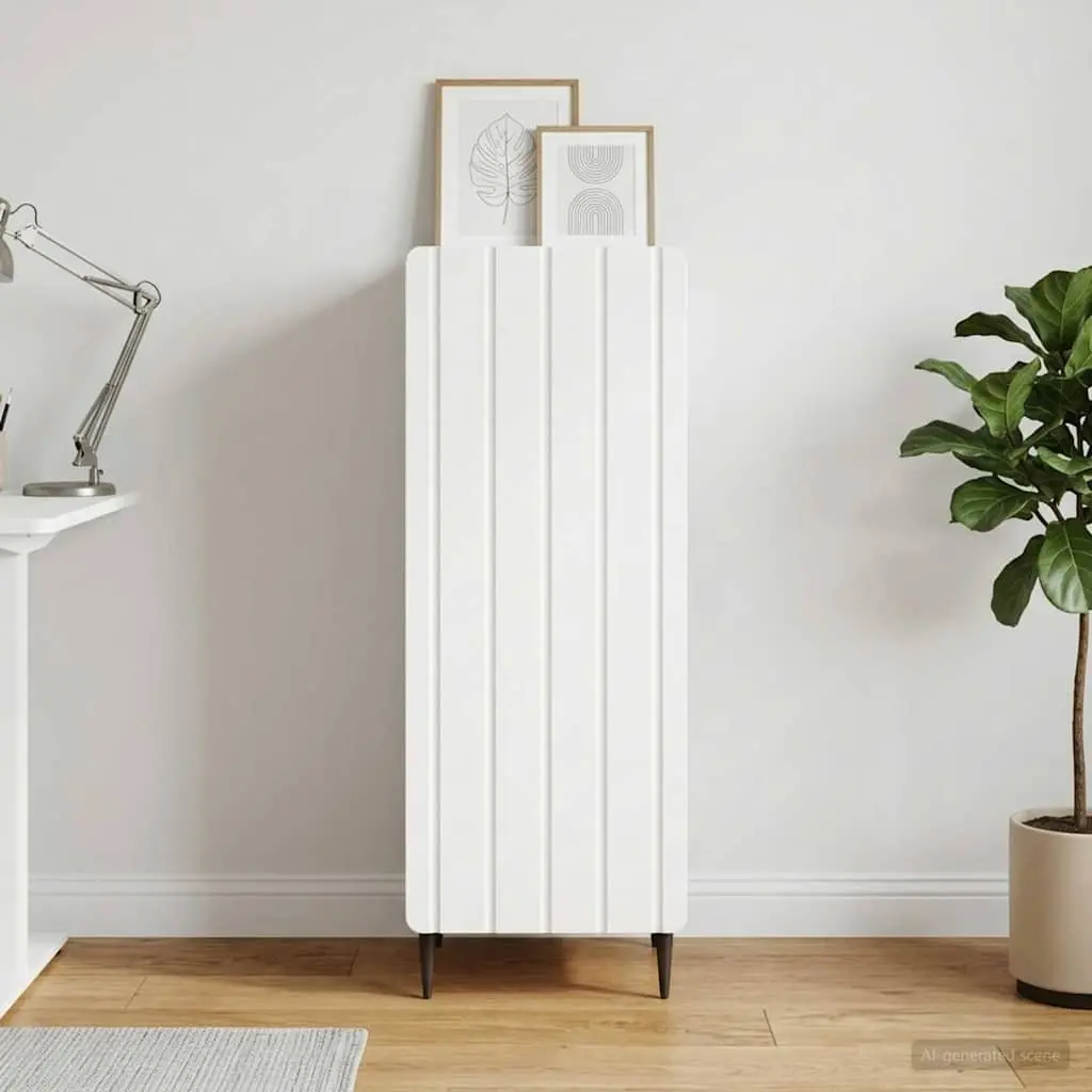 White Sideboard with Ample Storage