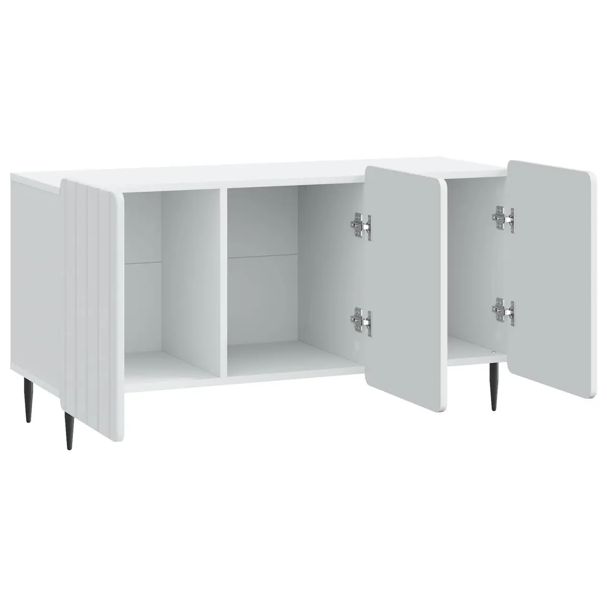 White Modern TV Cabinet for Smart Storage Solutions