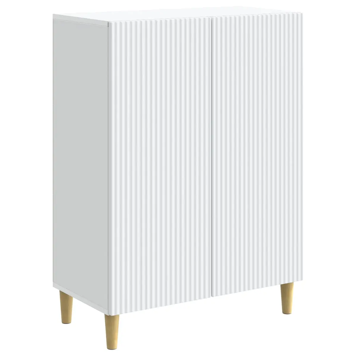White Sideboard Storage, Engineered Wood