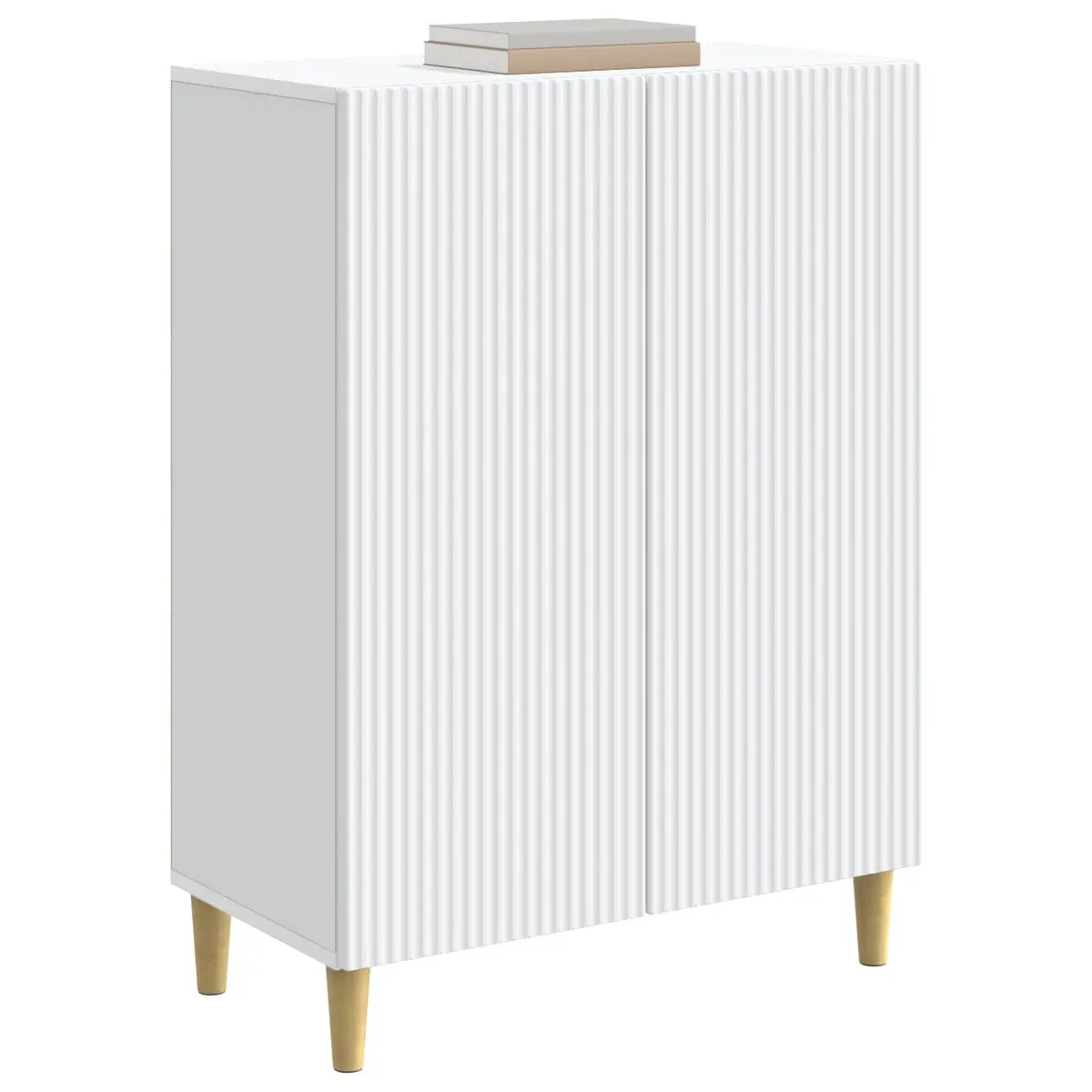 White Sideboard Storage, Engineered Wood