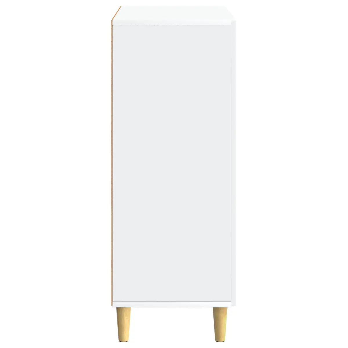 White Sideboard Storage, Engineered Wood