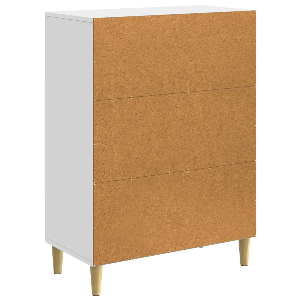 White Sideboard Storage, Engineered Wood