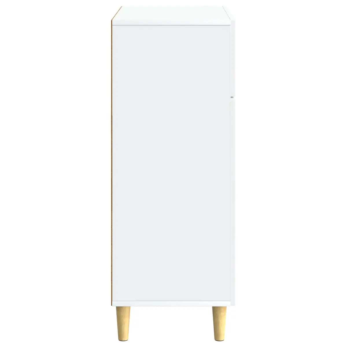 Sideboard Modern Storage Cabinet 66x34.5x90cm White