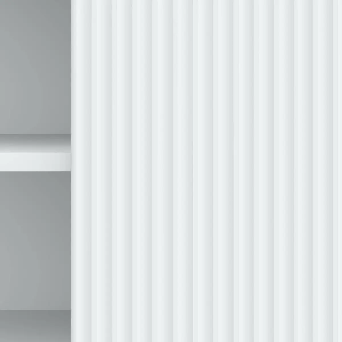 150cm White TV Cabinet with Ample Storage