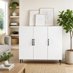 Functional White Sideboard for Everyday Use
