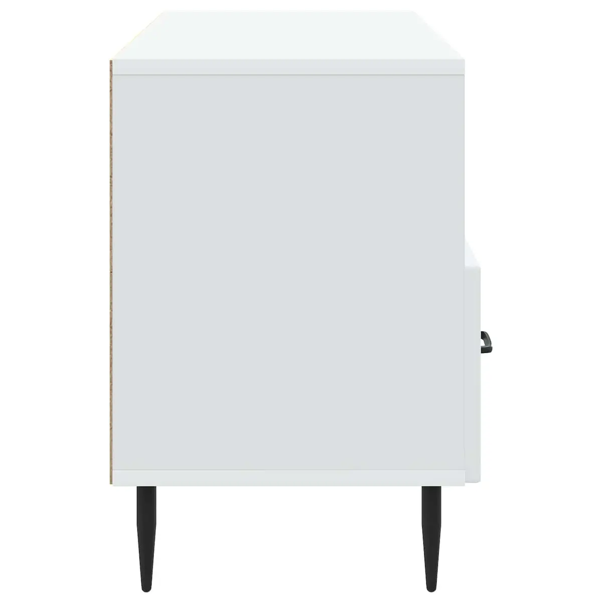 TV Cabinet Storage Unit Engineered Wood 102cm White