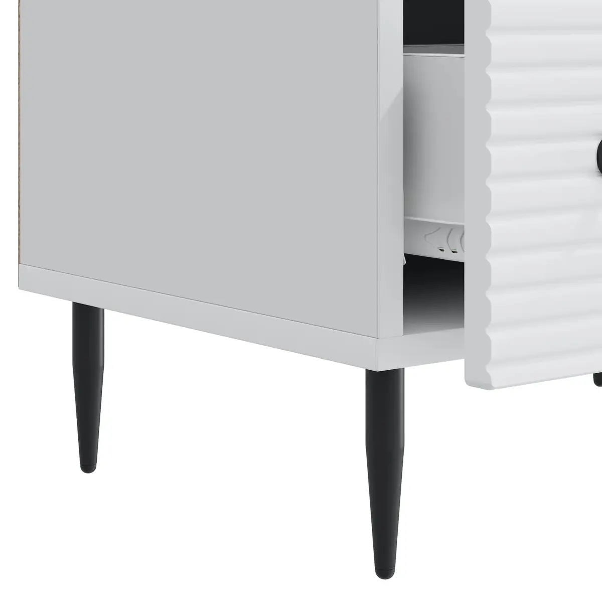 TV Cabinet Living Room Storage Unit 147 x 34.5 x 30 cm White