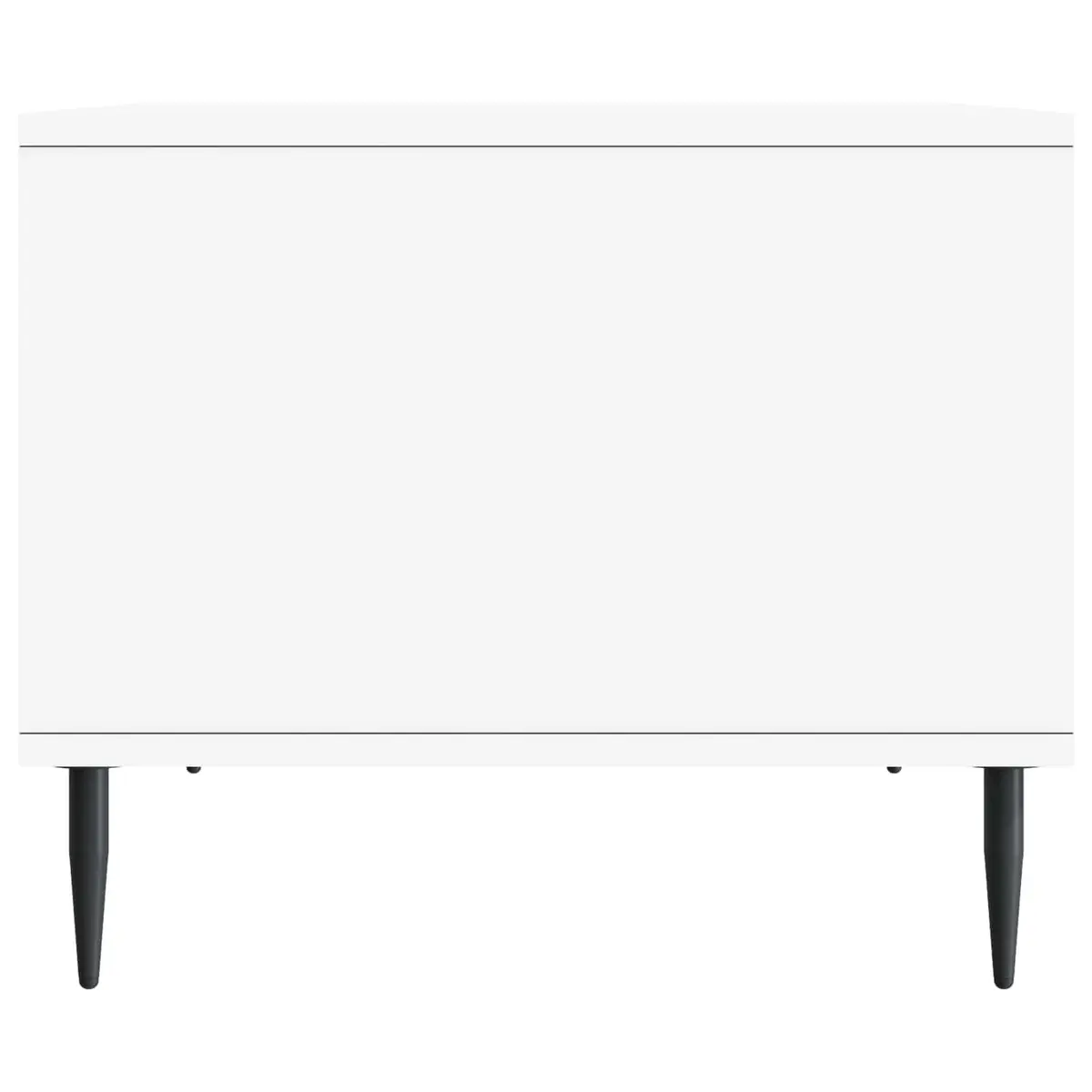 White Coffee Table with Storage and Charm