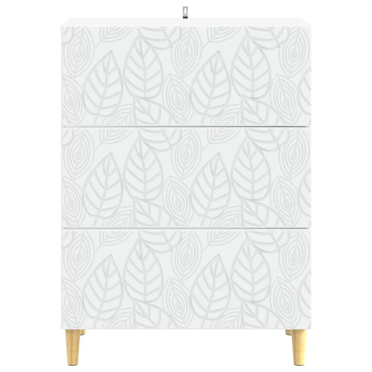 Drawer Cabinet Storage White Rectangular Engineered Wood Living Room
