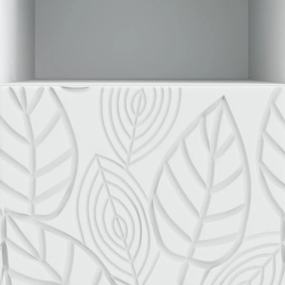 White TV Cabinet with Storage Solutions