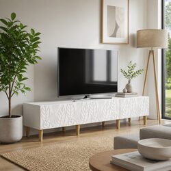 Reliable and Stylish TV Cabinet 147 x 34.5 x 30 cm