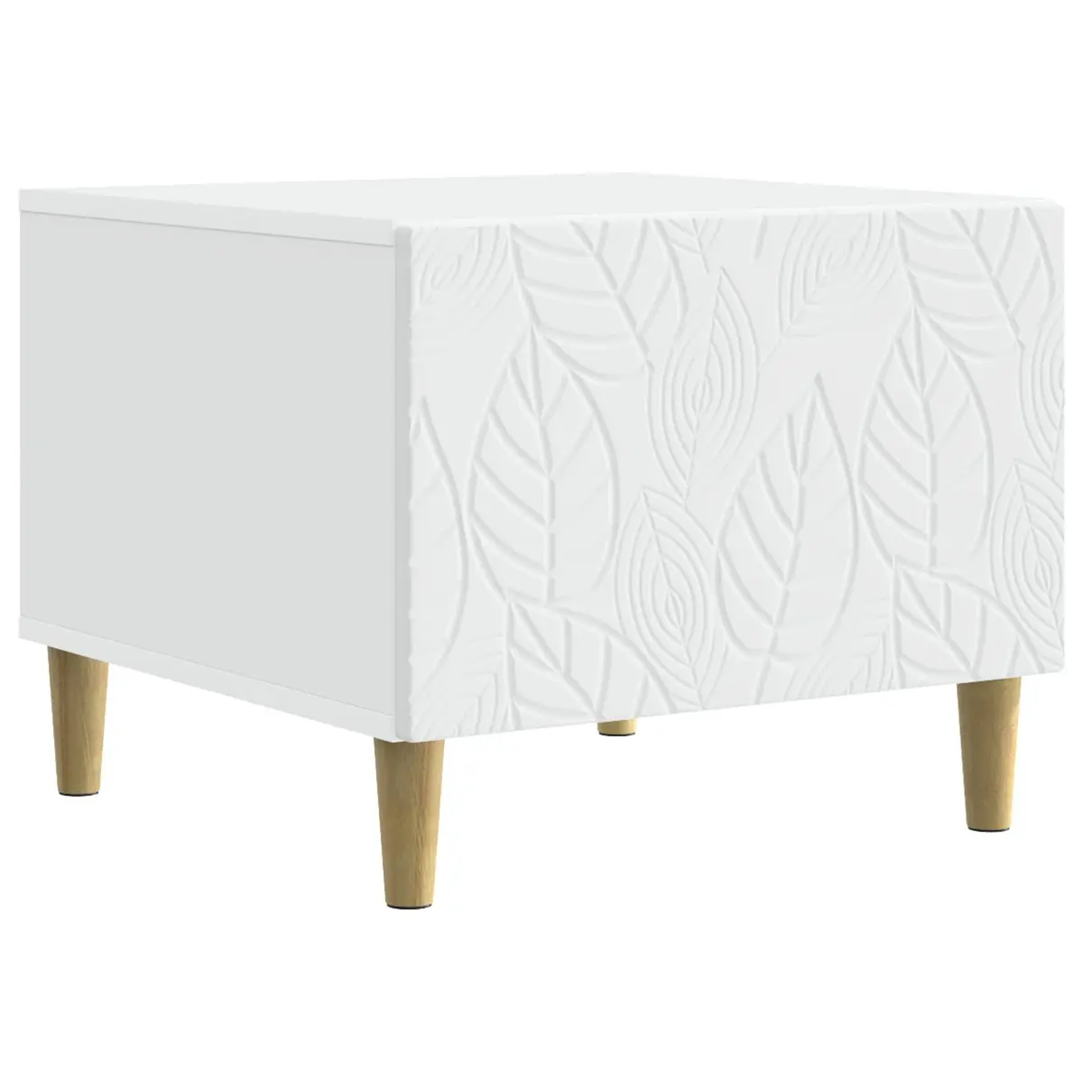 White Coffee Table with Storage and Easy Maintenance