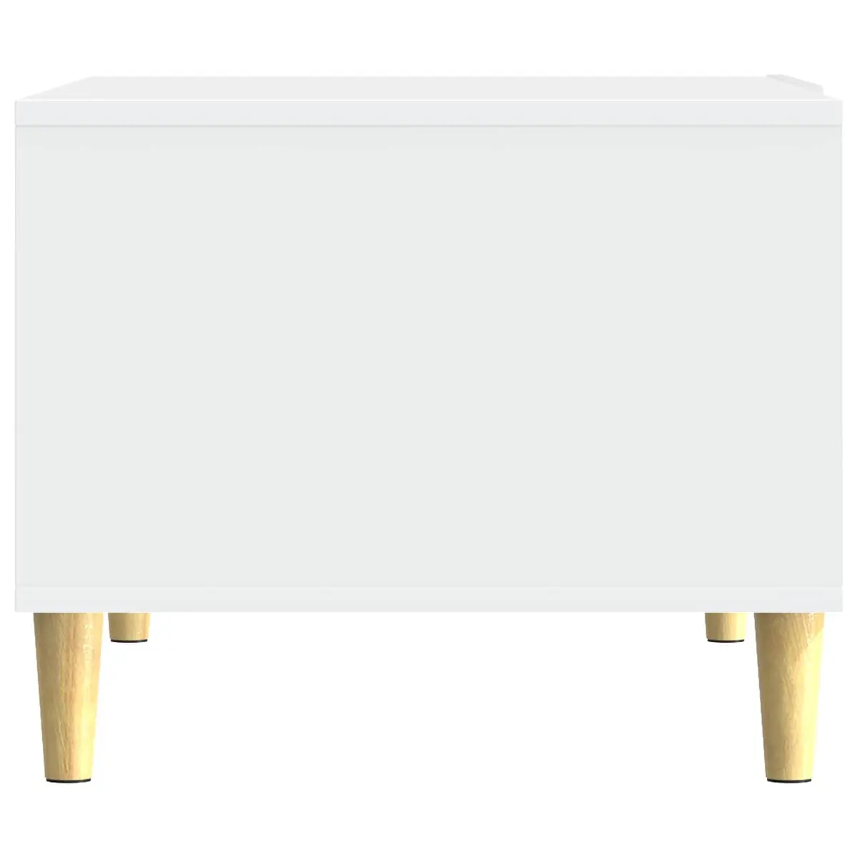 White Coffee Table with Storage and Easy Maintenance