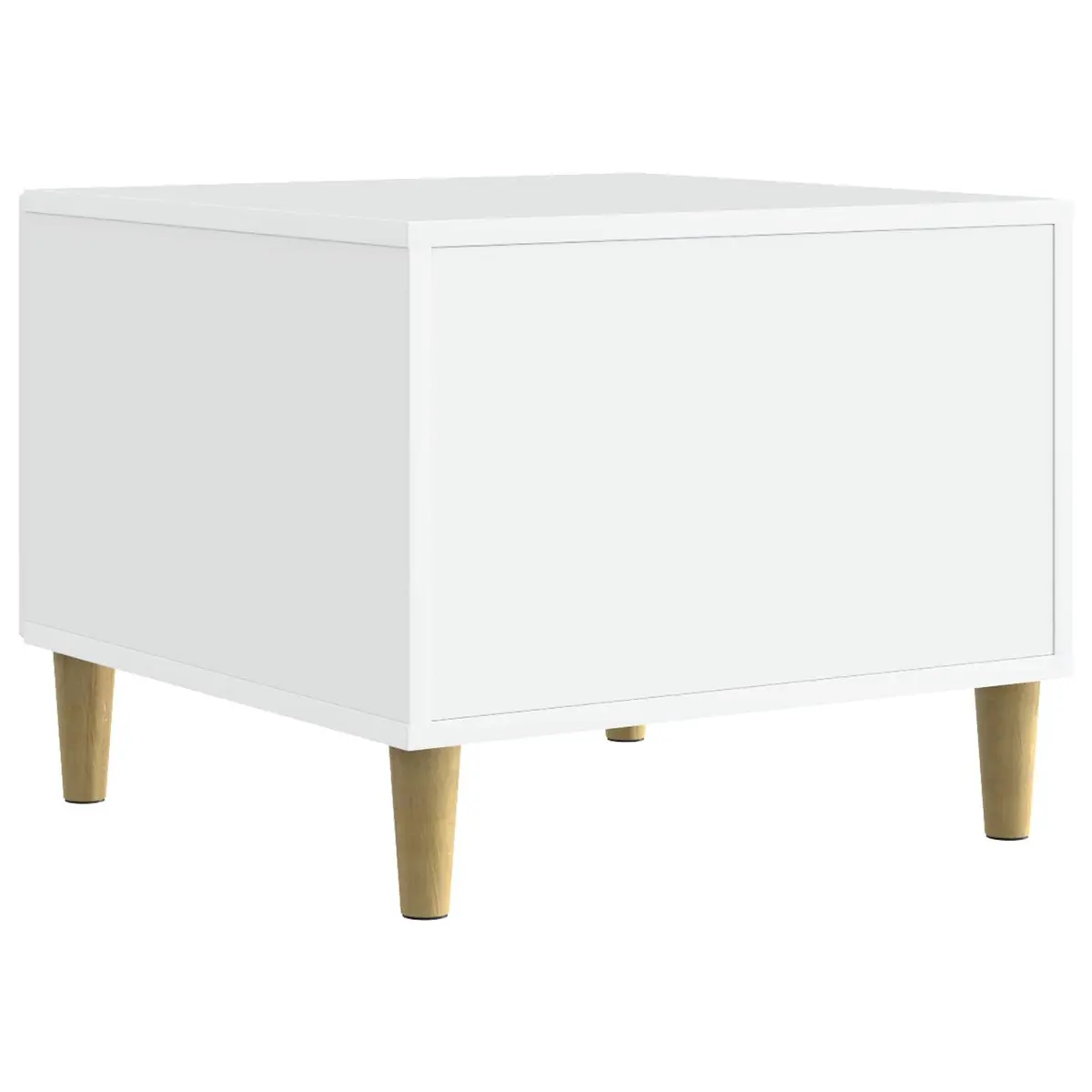 White Coffee Table with Storage and Easy Maintenance