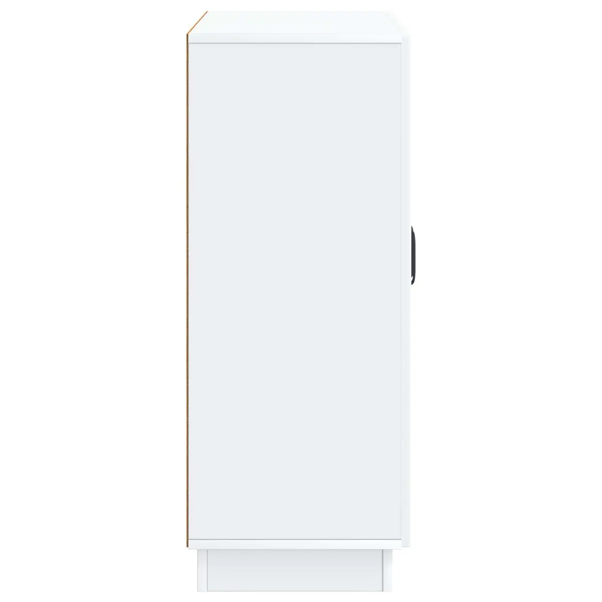 Sideboard Buffet Storage Cabinet Engineered Wood 66 x 34.5 x 87 cm White
