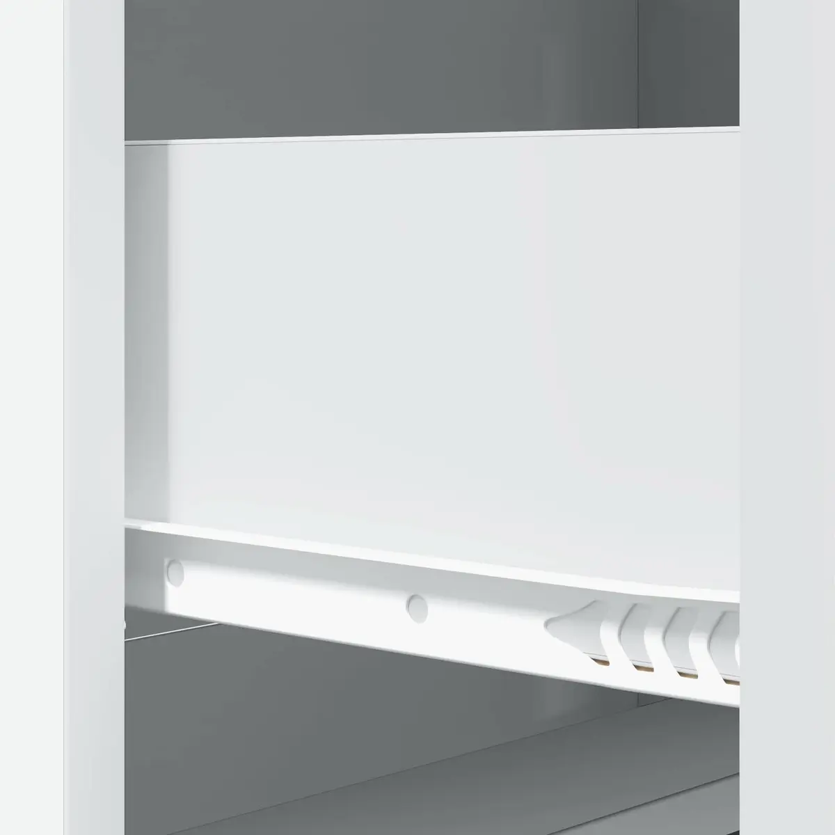 Drawer Cabinet Storage Cupboard 66 x 34.5 x 87 cm White