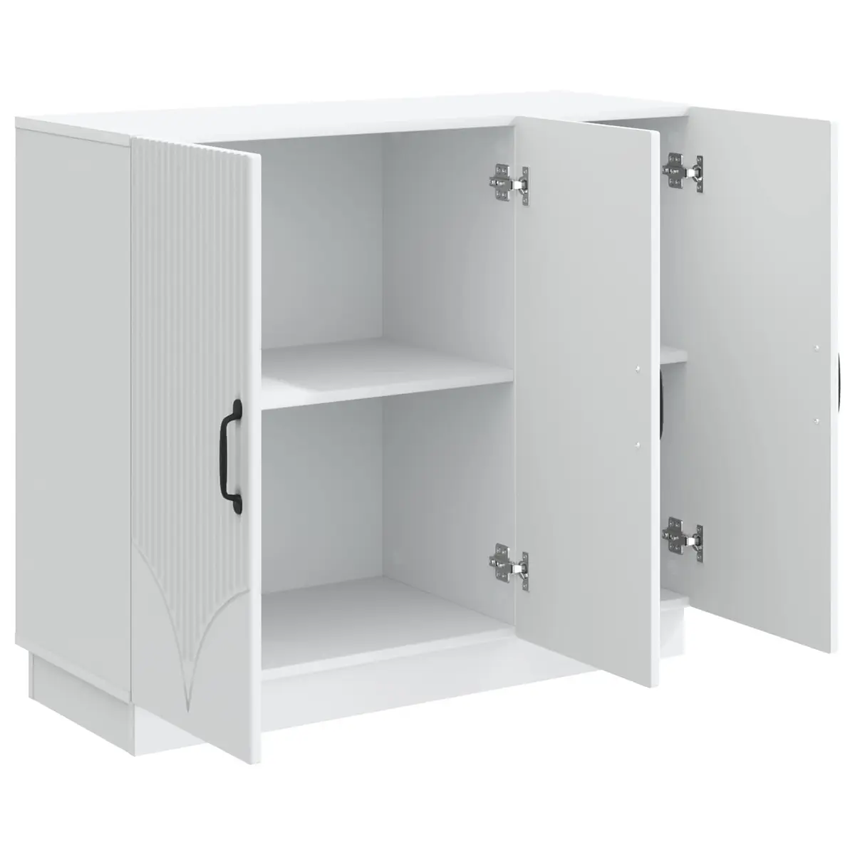 White Sideboard for Storage Solutions