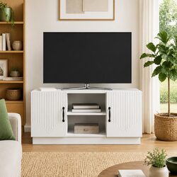 Quality White TV Cabinet: Practical and Stylish