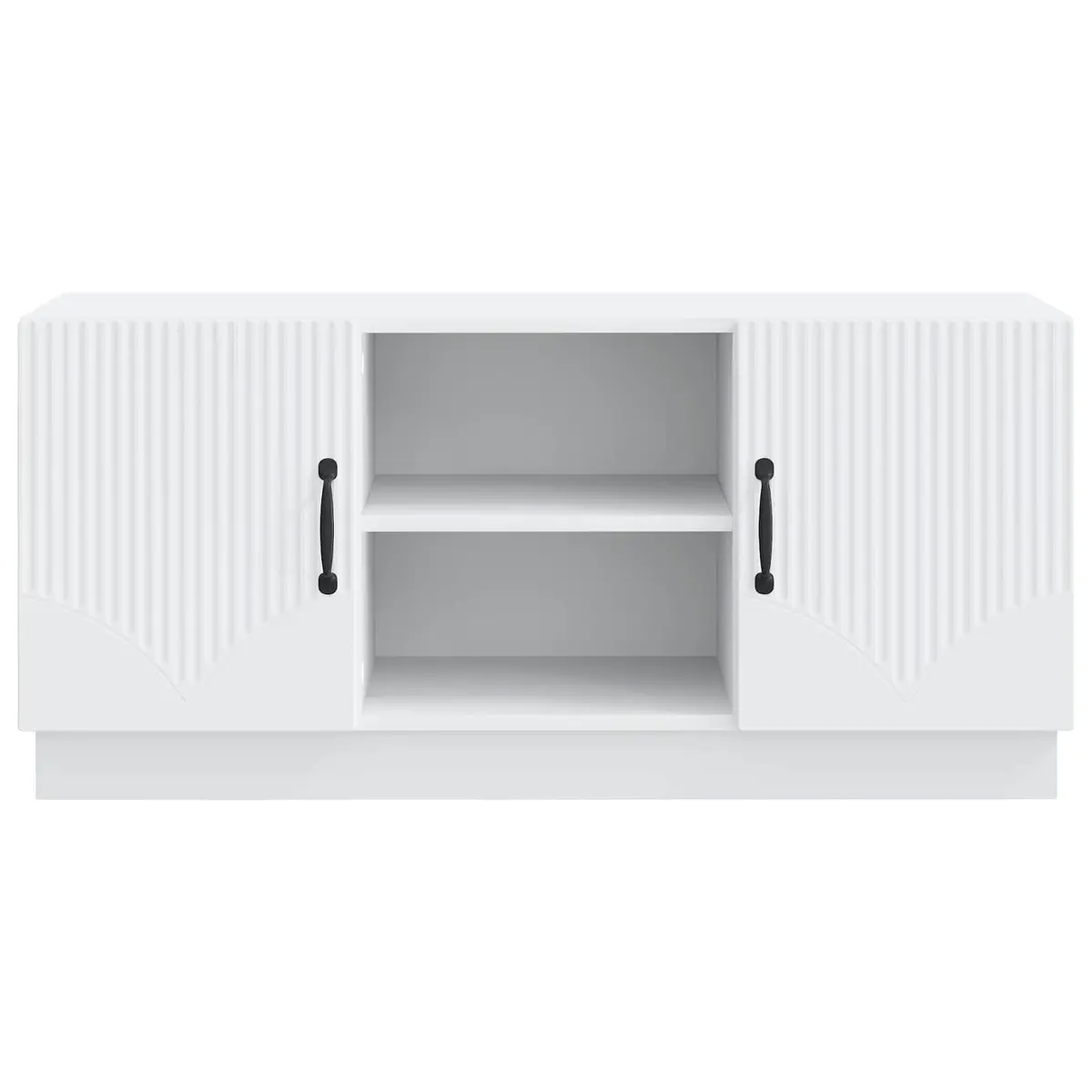 TV Cabinet Entertainment Centre Storage Unit Modern 102 x 34.5 x 47 cm White