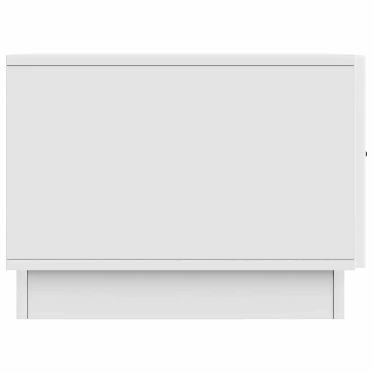 White Coffee Table with Ample Storage