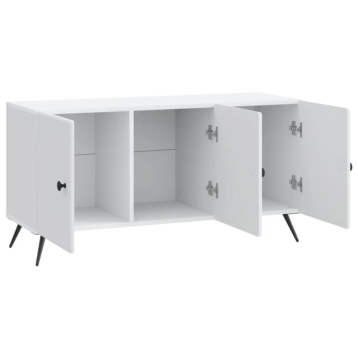 TV Cabinet Living Room Storage 99 x 34.5 x 50 cm White