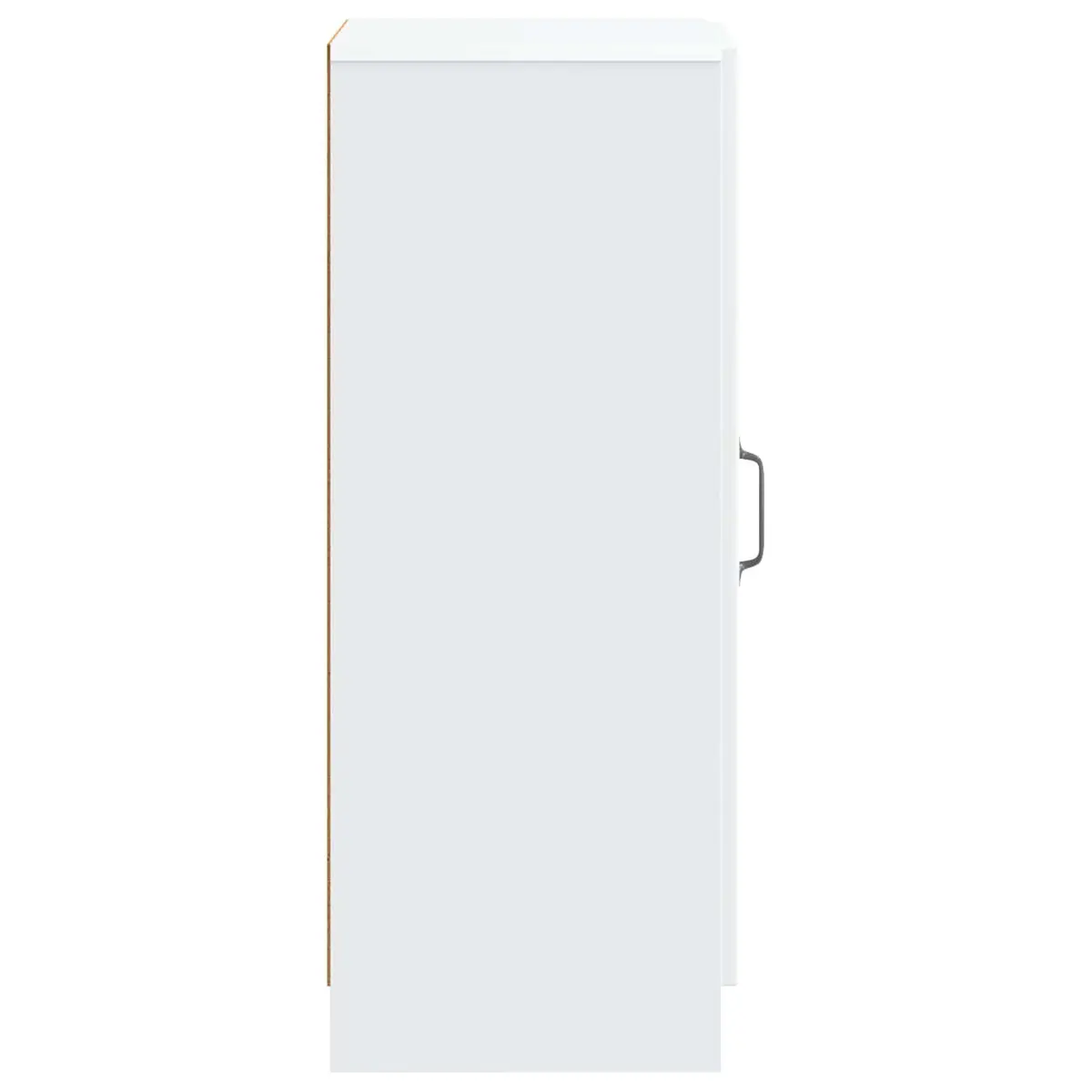 Sideboard Storage Cabinet Adjustable Shelves Drawers 33x34.5x87cm White