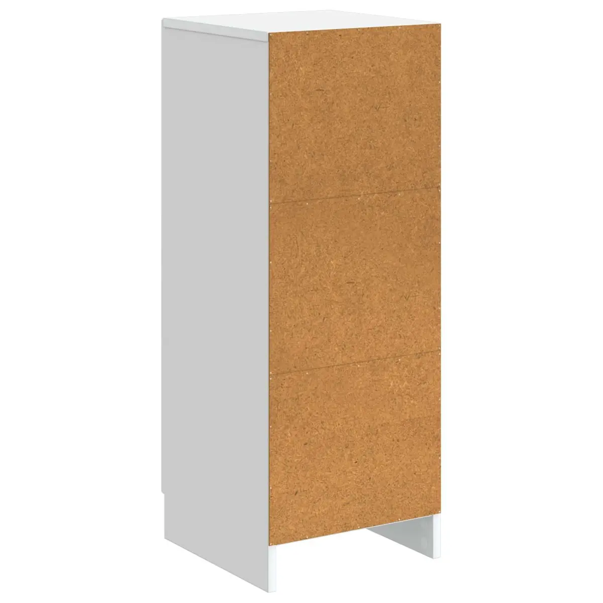 Sideboard Storage Cabinet Adjustable Shelves Drawers 33x34.5x87cm White