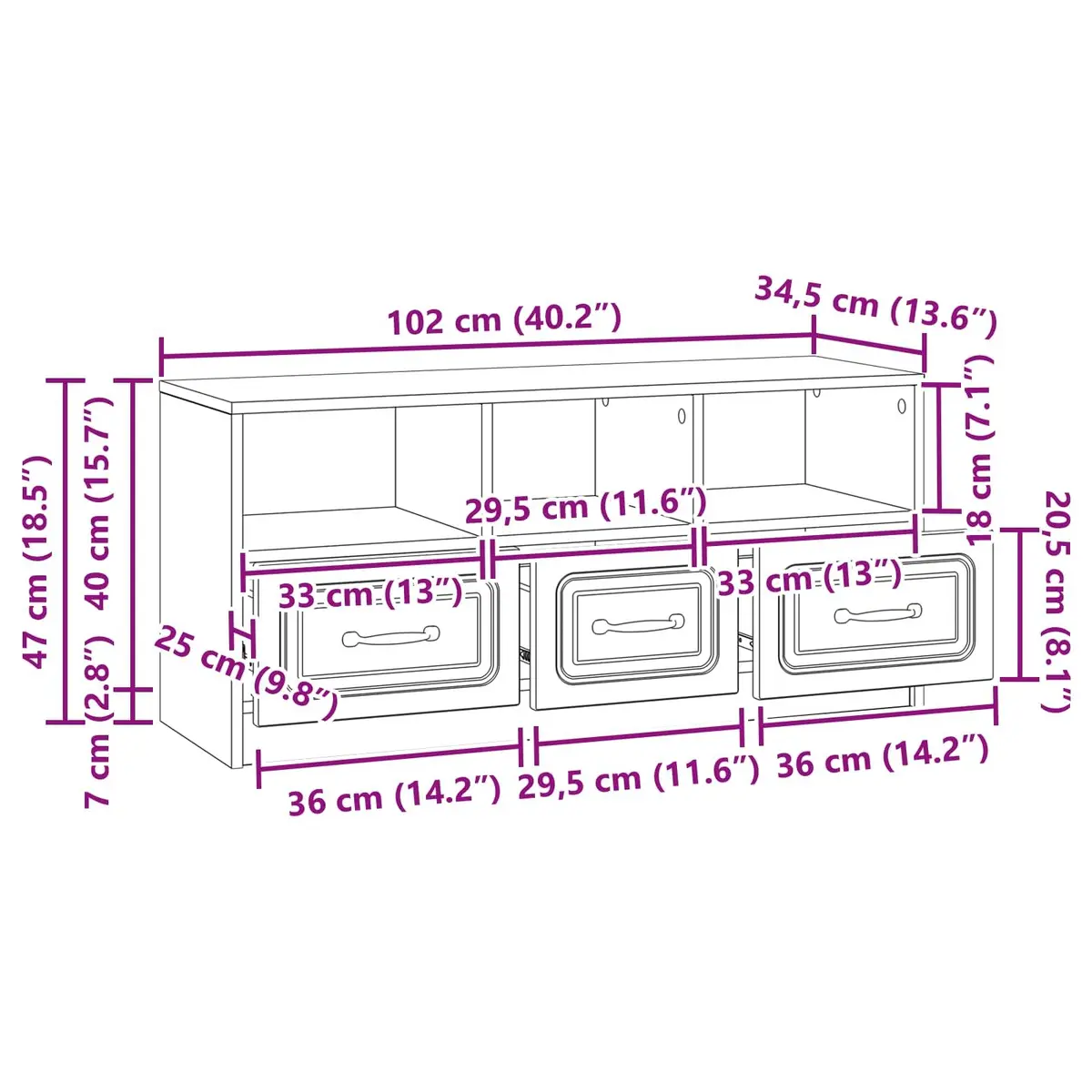 White TV Cabinet for Affordable Storage Needs