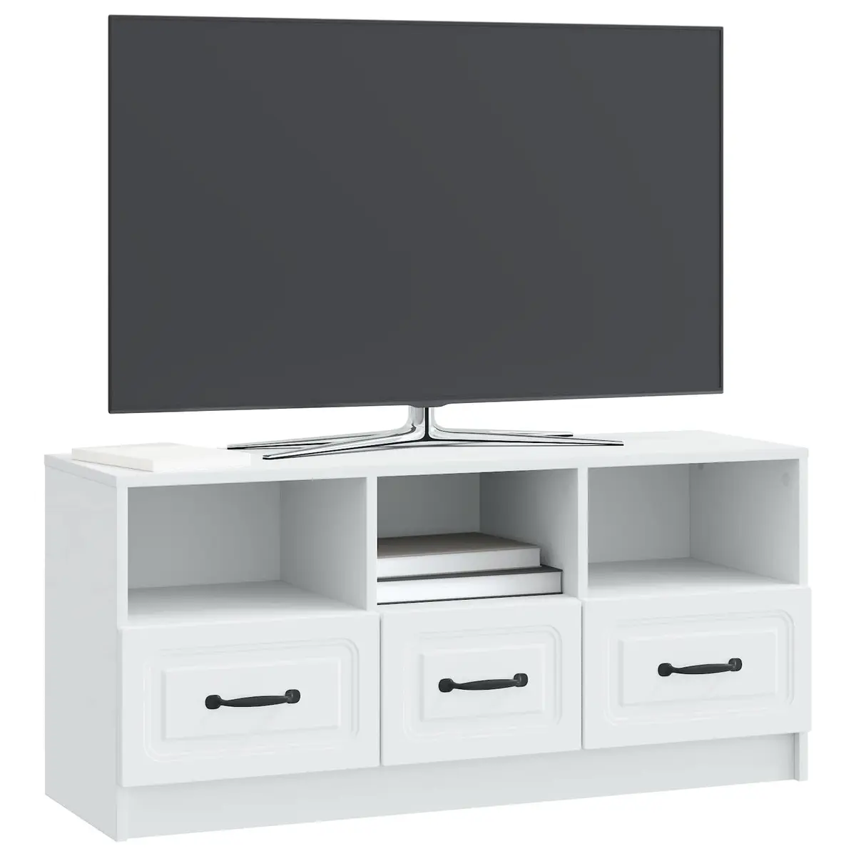 White TV Cabinet for Affordable Storage Needs