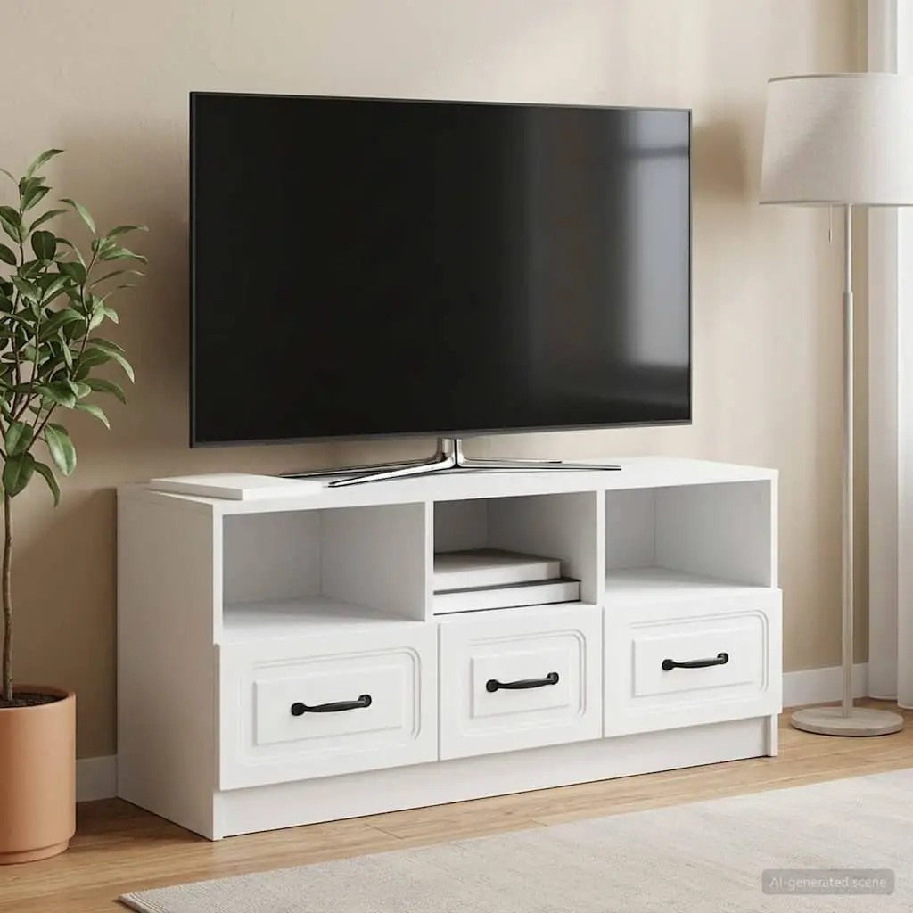 White TV Cabinet for Affordable Storage Needs