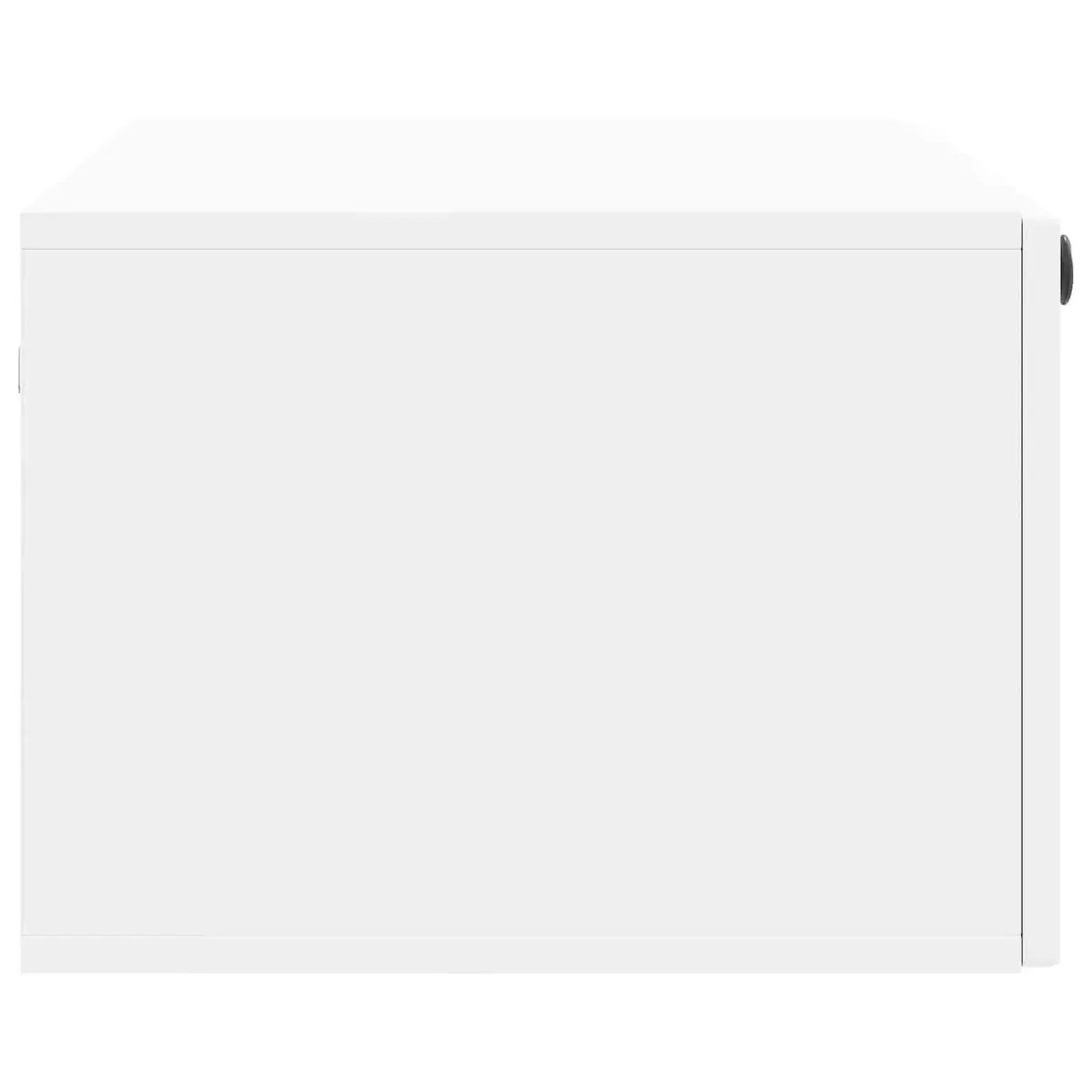 Wall-Mounted TV Cabinet White Modern Living Room Storage 78.5cm Engineered Wood