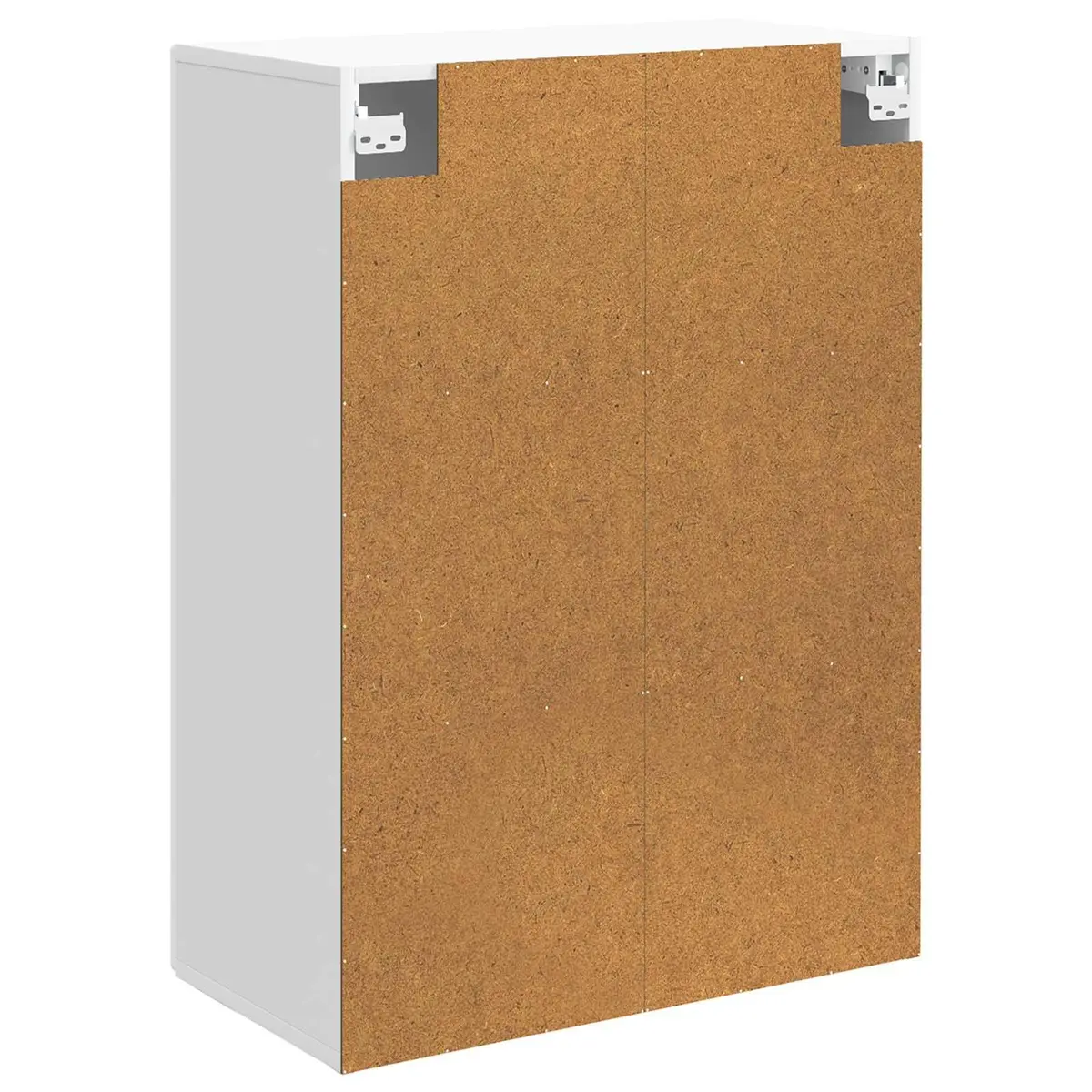 Wall-Mounted Storage Cabinet White 66x34.5x90cm Engineered Wood