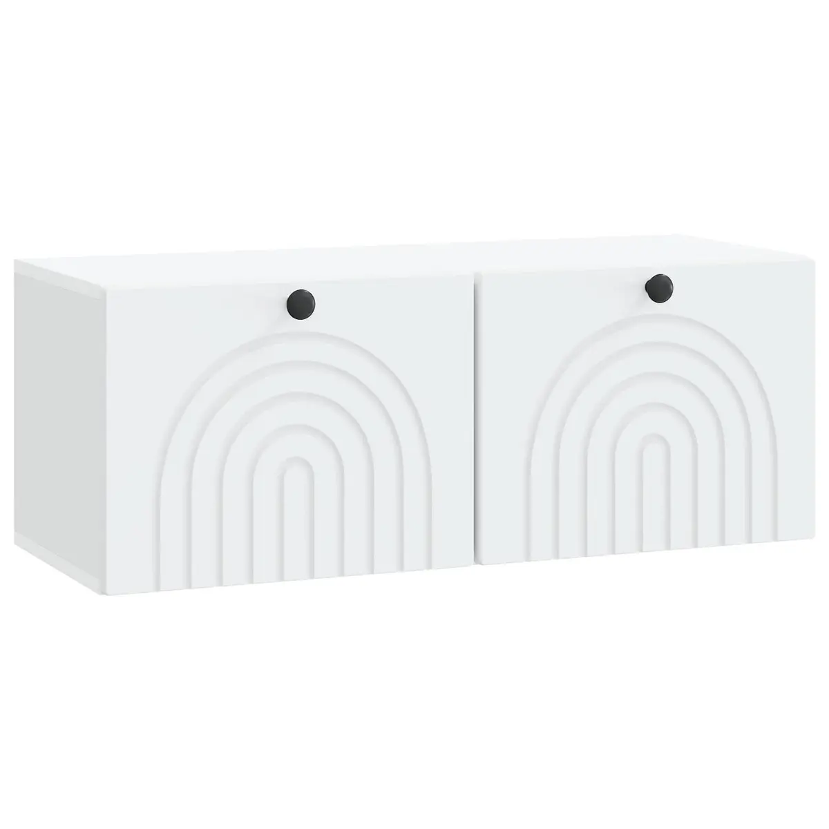 Wall-Mounted TV Cabinet Storage Unit 78.5 x 31 x 30 cm White