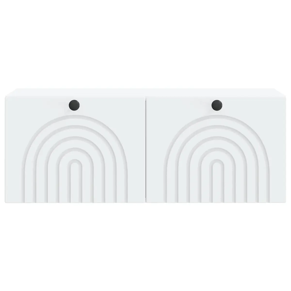 Wall-Mounted TV Cabinet Storage Unit 78.5 x 31 x 30 cm White