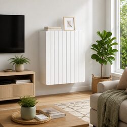 Reliable Wall-Mounted Storage Cabinet in White