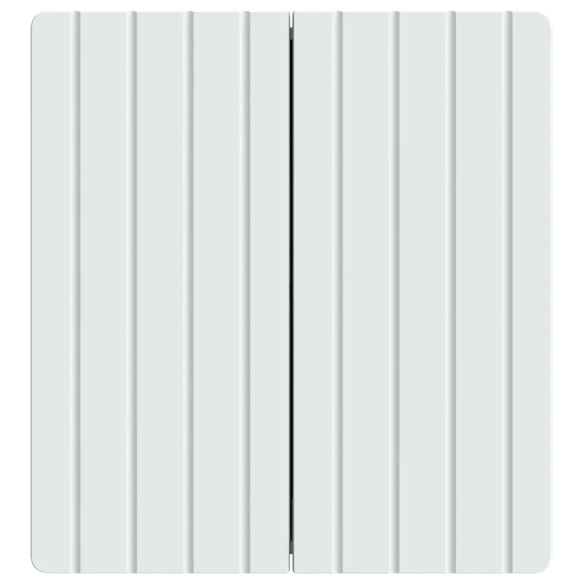 Wall-Mounted Storage Cabinet White 59 x 31 x 64 cm Engineered Wood Swing Door