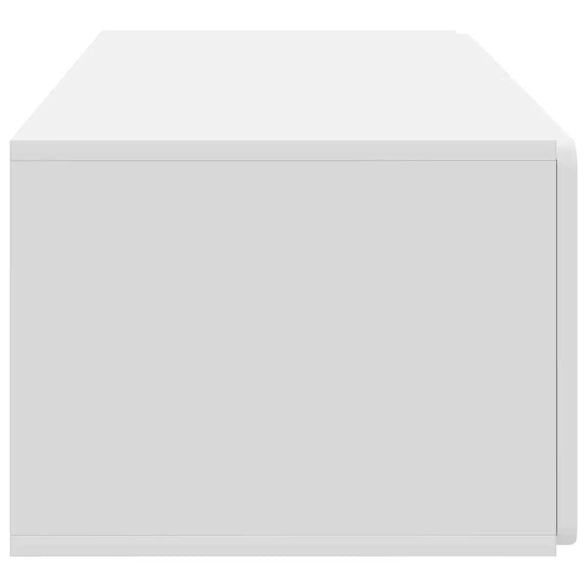 Wall-Mounted TV Cabinet 78.5 x 41 x 30 cm White Storage Unit Modern Design
