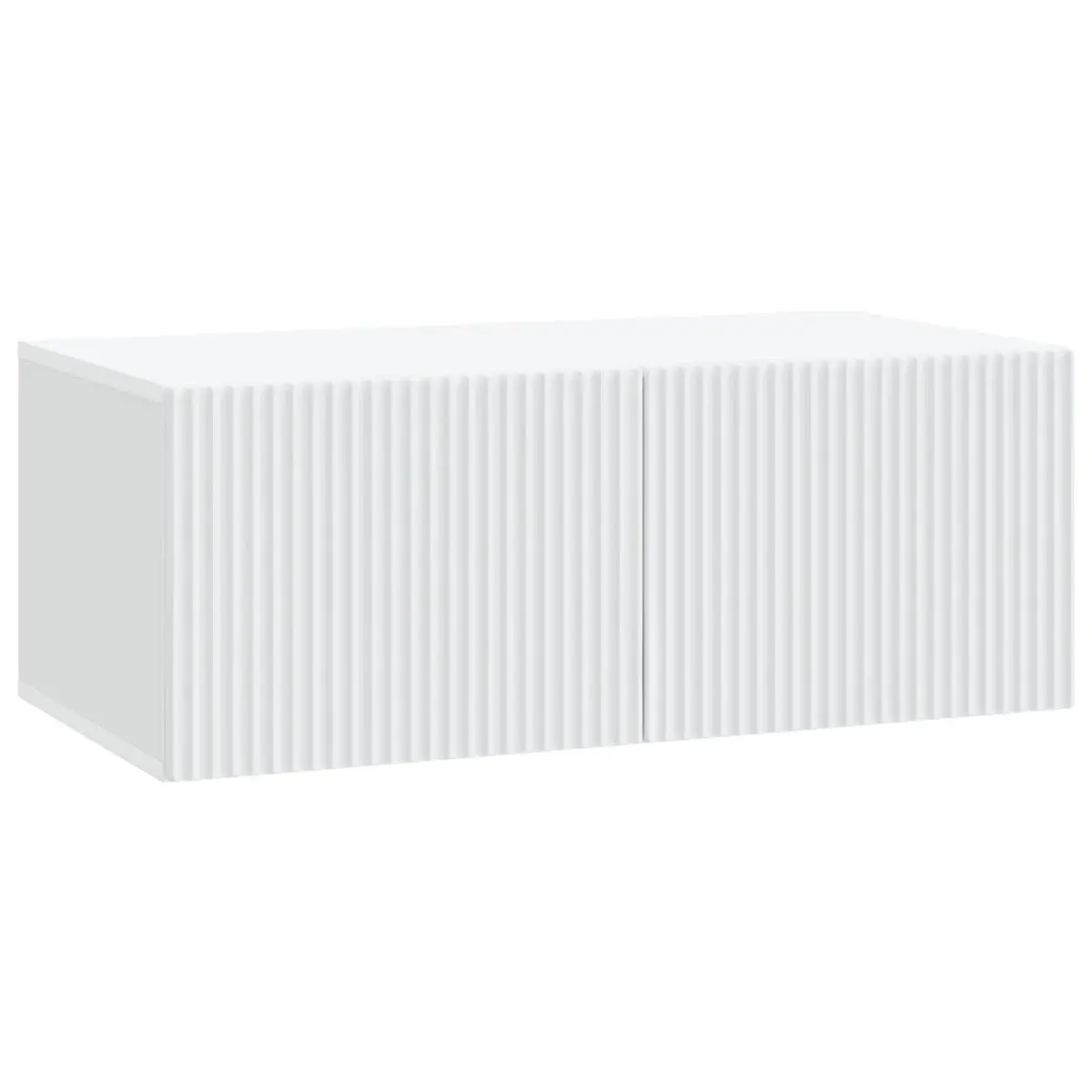 Wall-Mounted TV Cabinet Modern Storage 78.5cm White