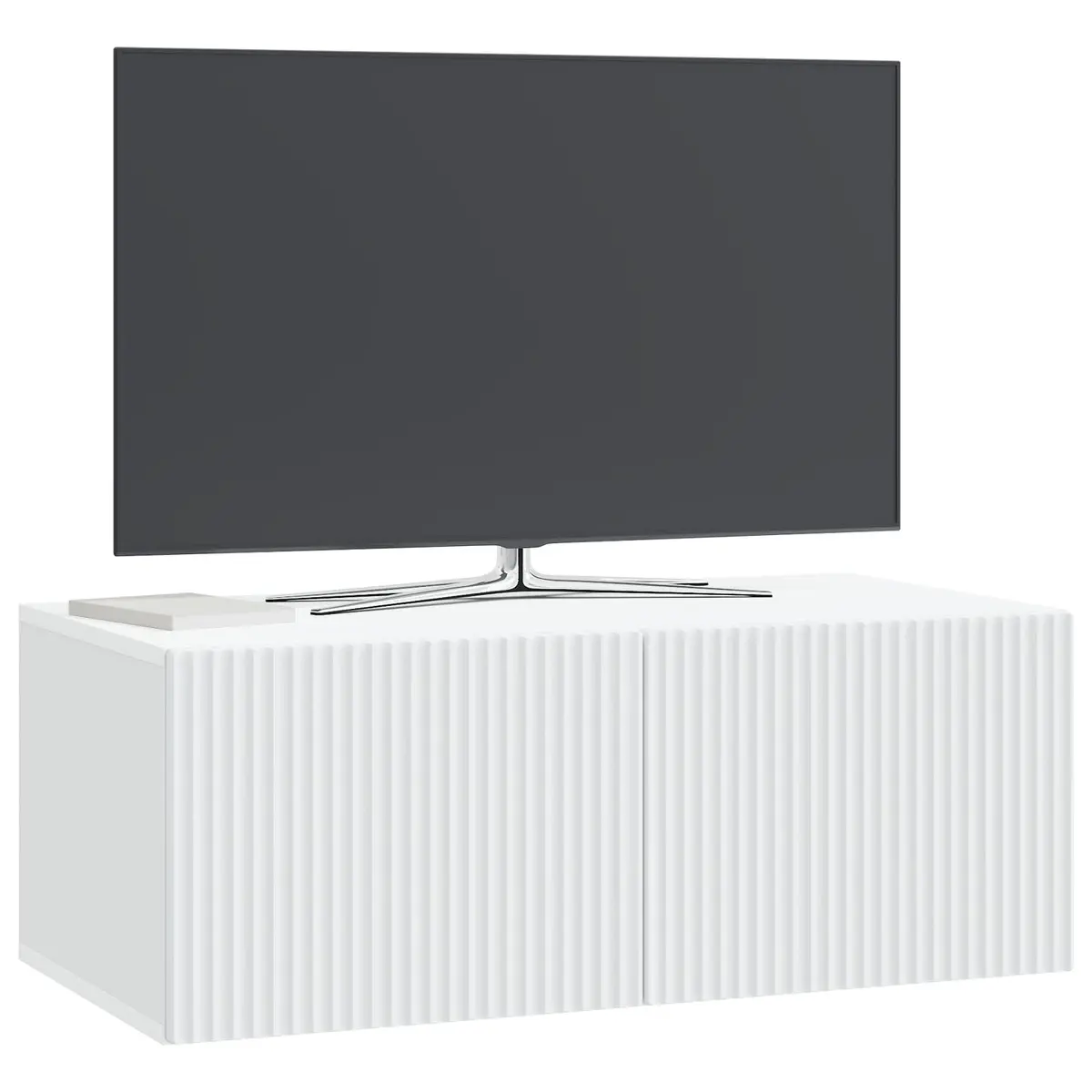 Wall-Mounted TV Cabinet Modern Storage 78.5cm White