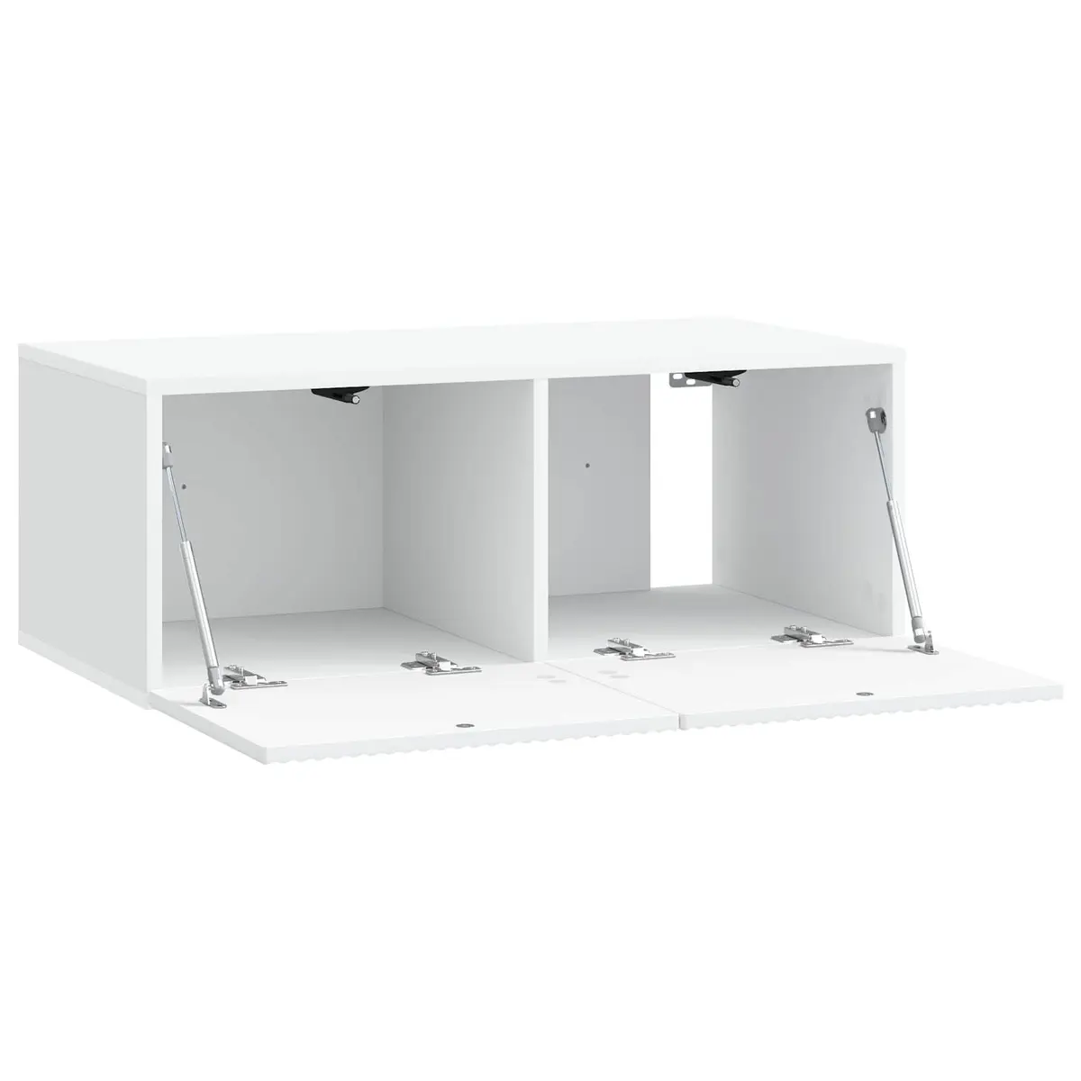 Wall-Mounted TV Cabinet Modern Storage 78.5cm White