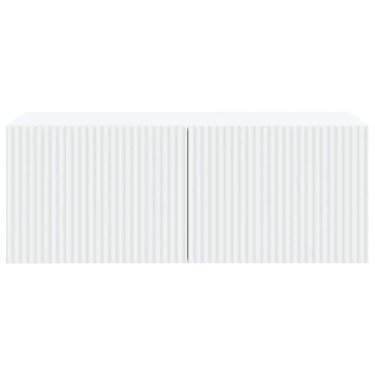 Wall-Mounted TV Cabinet Modern Storage 78.5cm White