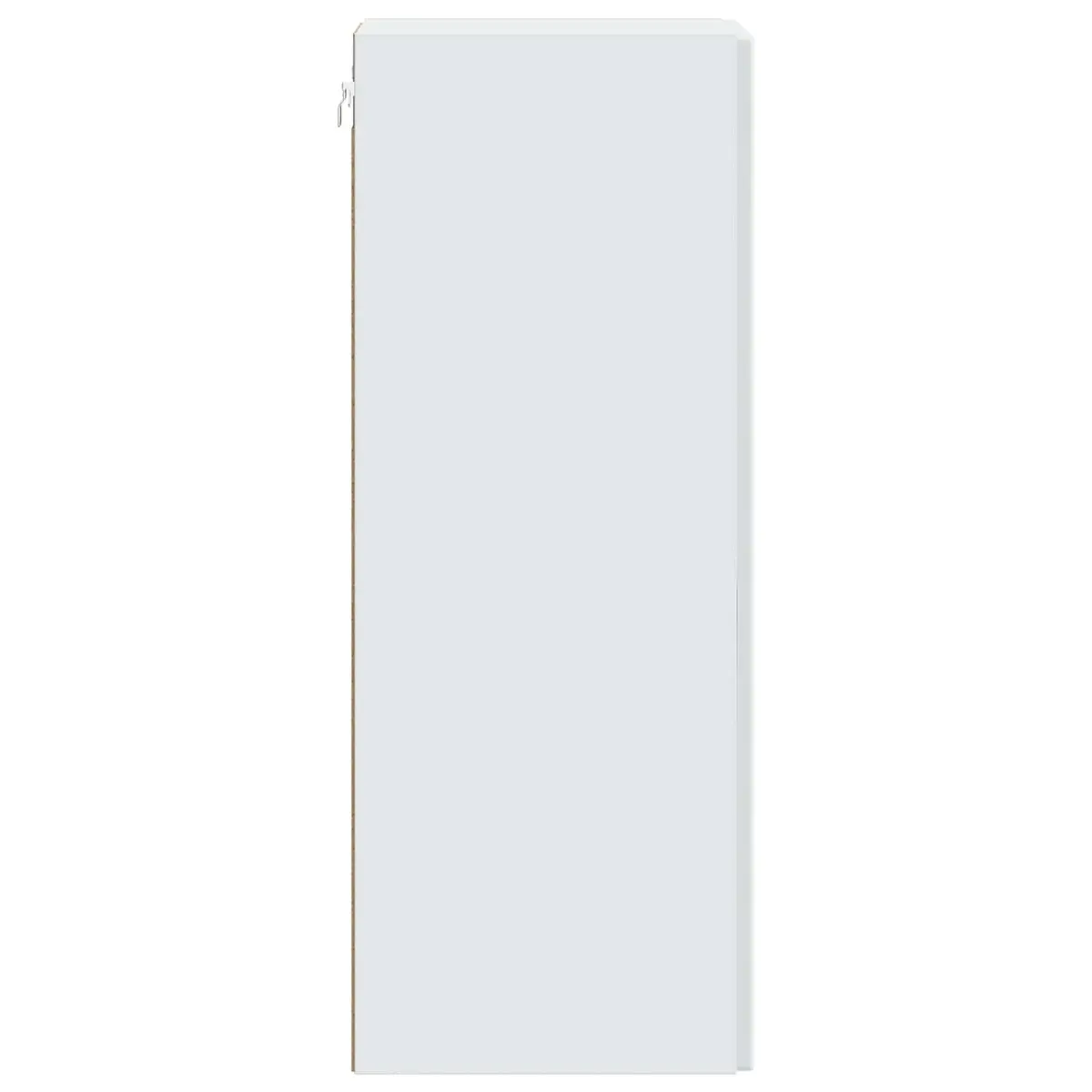 Wall-Mounted Storage Cabinet White Modern Home Office Garage Organization 66x34.5x90cm