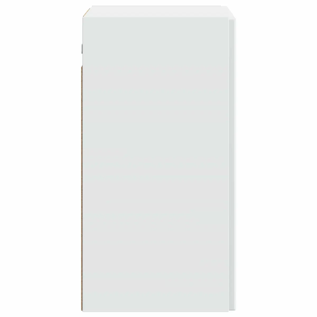 Wall-Mounted Storage Cabinet Organizer 59x31x60cm White Engineered Wood