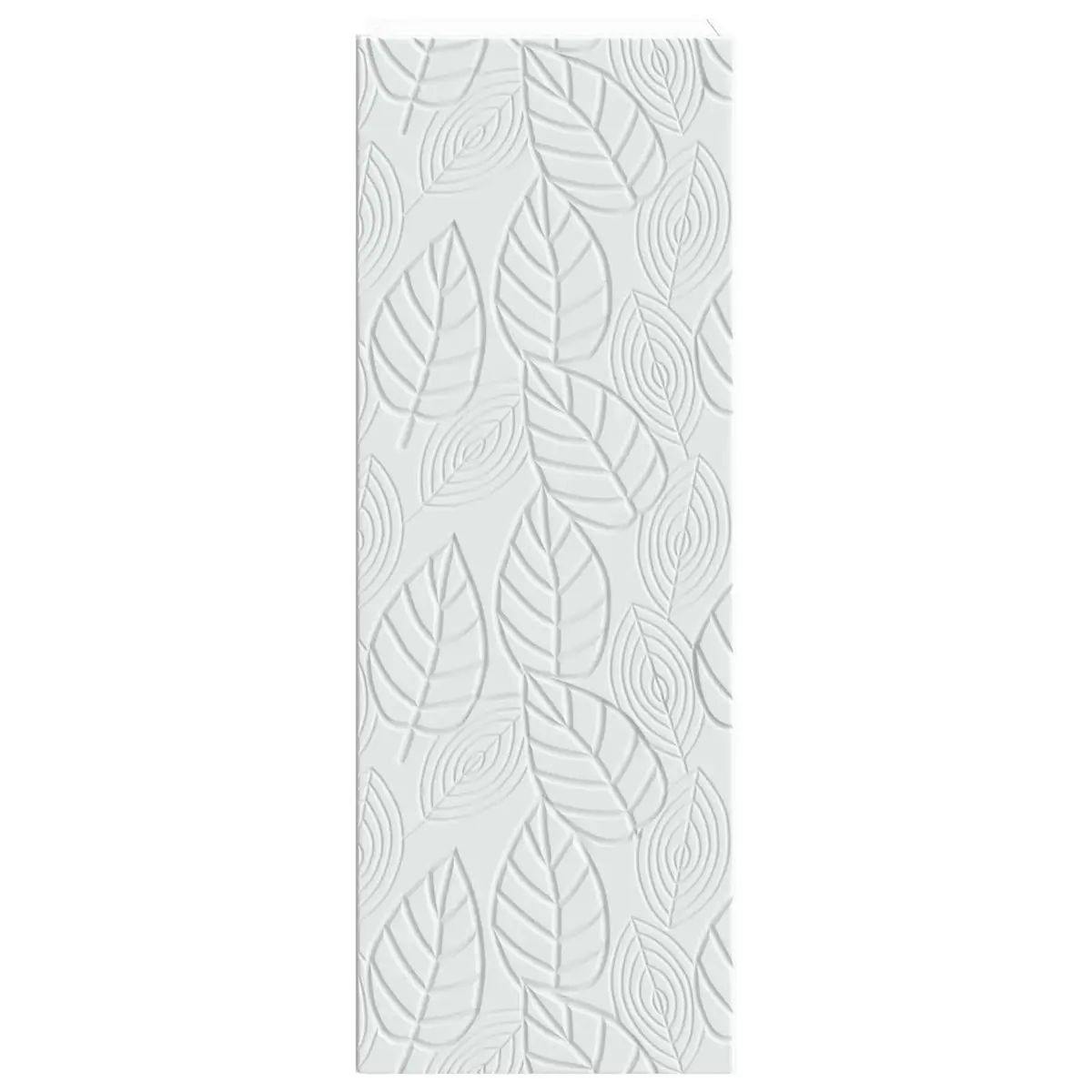Wall-Mounted Storage Cabinet White 33 x 34.5 x 90 cm Engineered Wood Shelves